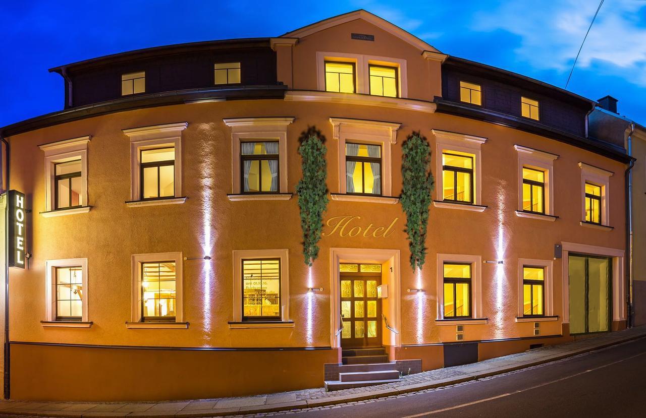 Hotel Am Markt Ehrenfriedersdorf Exteriör bild